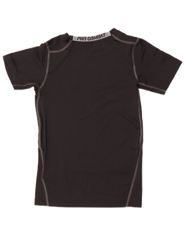 Футболка с рисунком Nike Dri Fit для мальчиков, топ 13–14 лет, XL, черный полиэстер