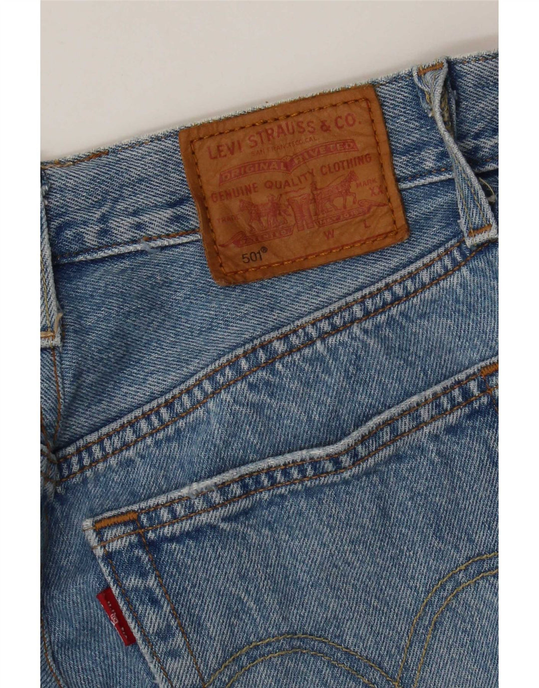 Женские прямые джинсы Levi's 501 W26 L26 синие