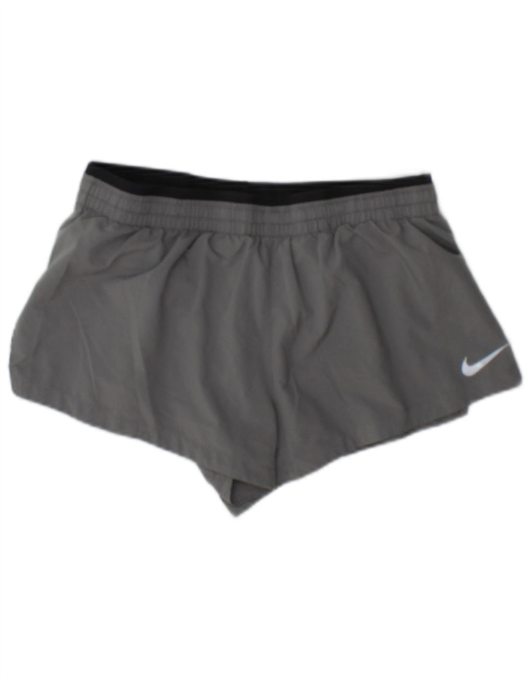 Женские спортивные шорты Nike Dri Fit UK 10, маленькие серые, полиэстер
