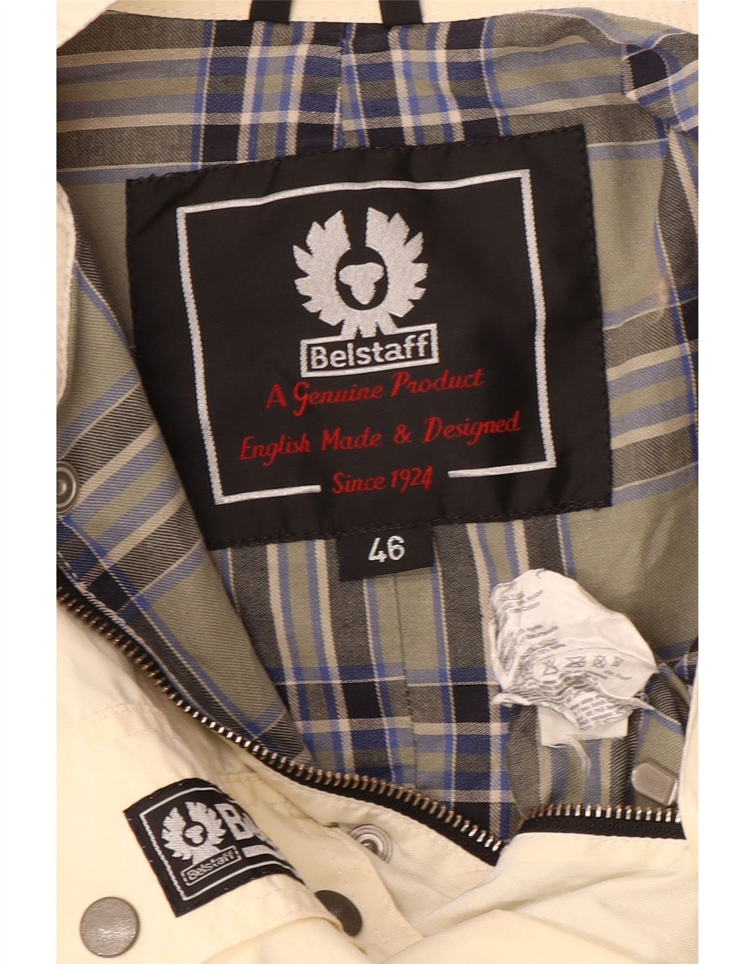 Мужской жилет BELSTAFF IT 46, маленький, из белого нейлона