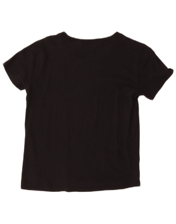 Женская футболка с рисунком Levi's Top UK 6 XS, черный хлопок