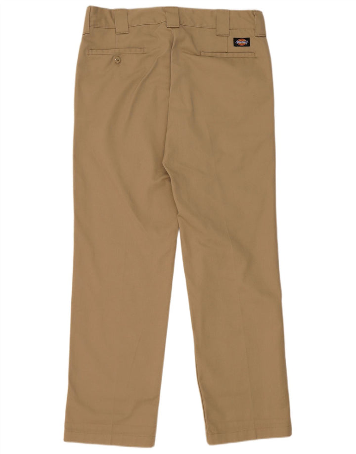 Мужские прямые брюки чинос Dickies W33 L32 бежевого цвета из полиэстера