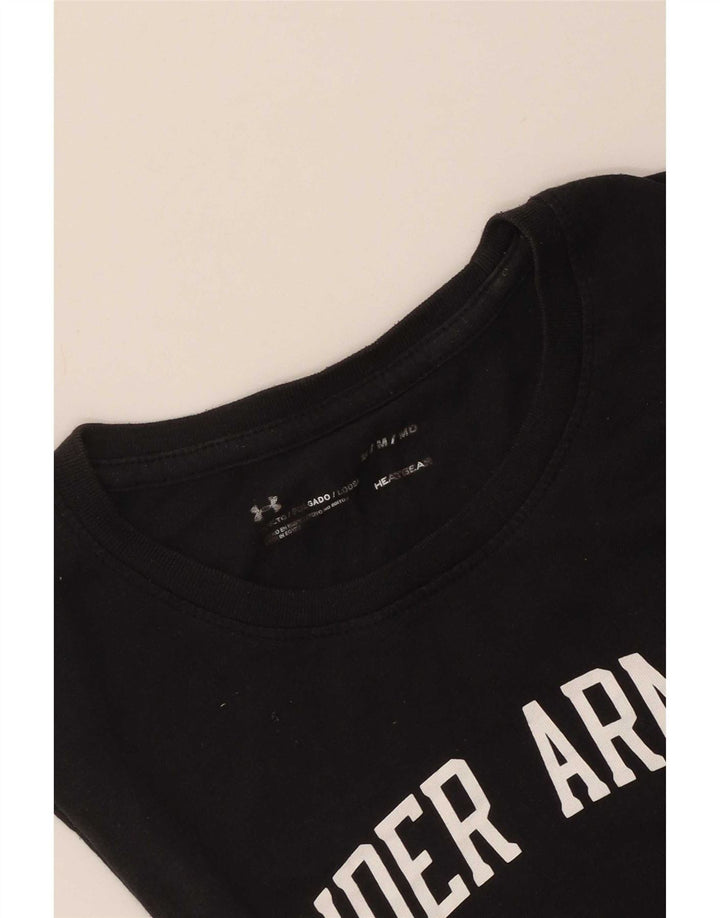 Мужской жилет с графическим рисунком Under Armour Heat Gear, средний черный