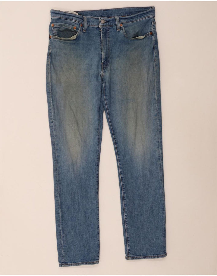 Мужские узкие джинсы Levi's W34 L30 синие, хлопок