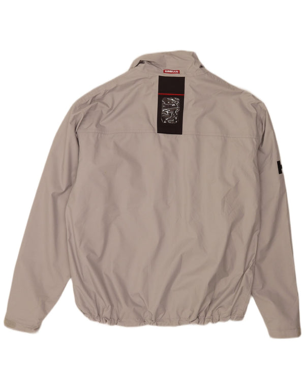 Мужская парусная куртка Helly Hansen с графическим рисунком UK 44 2XL, серый полиэстер