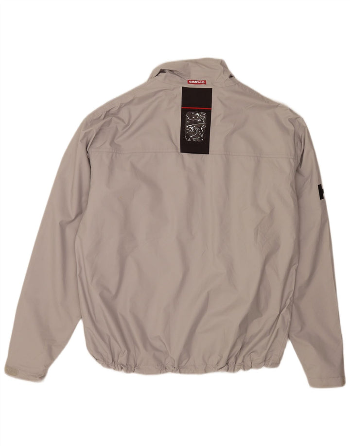 Мужская парусная куртка Helly Hansen с графическим рисунком UK 44 2XL, серый полиэстер