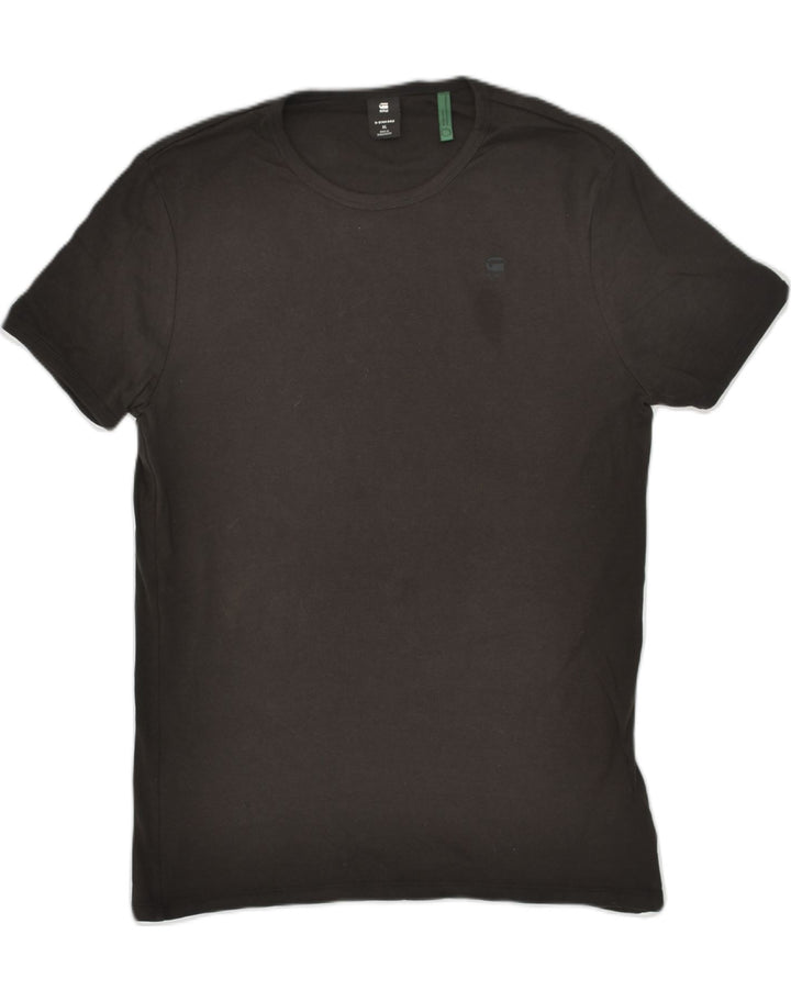 G-STAR Womens T-Shirt Top UK 18 XL Black Cotton | Vintage G-Star | Thrift | Second-Hand G-Star | Used Clothing | Messina Hembry 