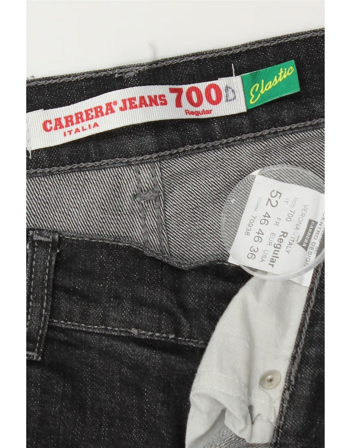 Мужские прямые джинсы Carrera 700 Regular Fit IT 52 XL W36 L30 Серые, хлопок