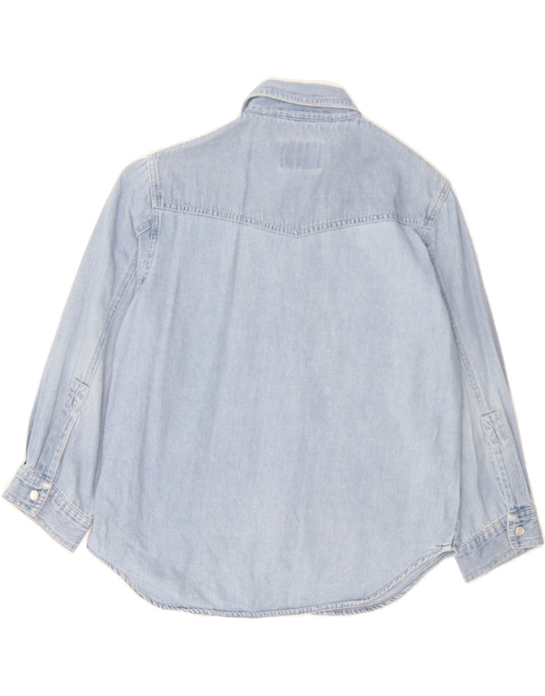 RIFLE Boys Denim Shirt 7-8 Years Blue Cotton Vintage Rifle and Second-Hand Rifle from Messina Hembry 