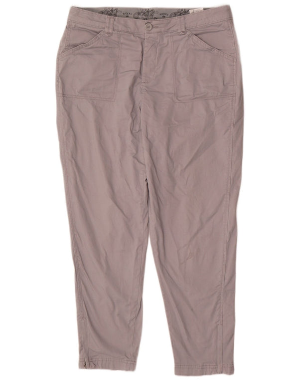 Женские брюки чинос Lee Womens Riders, размер США 12, большой размер W34 L27, серый хлопок