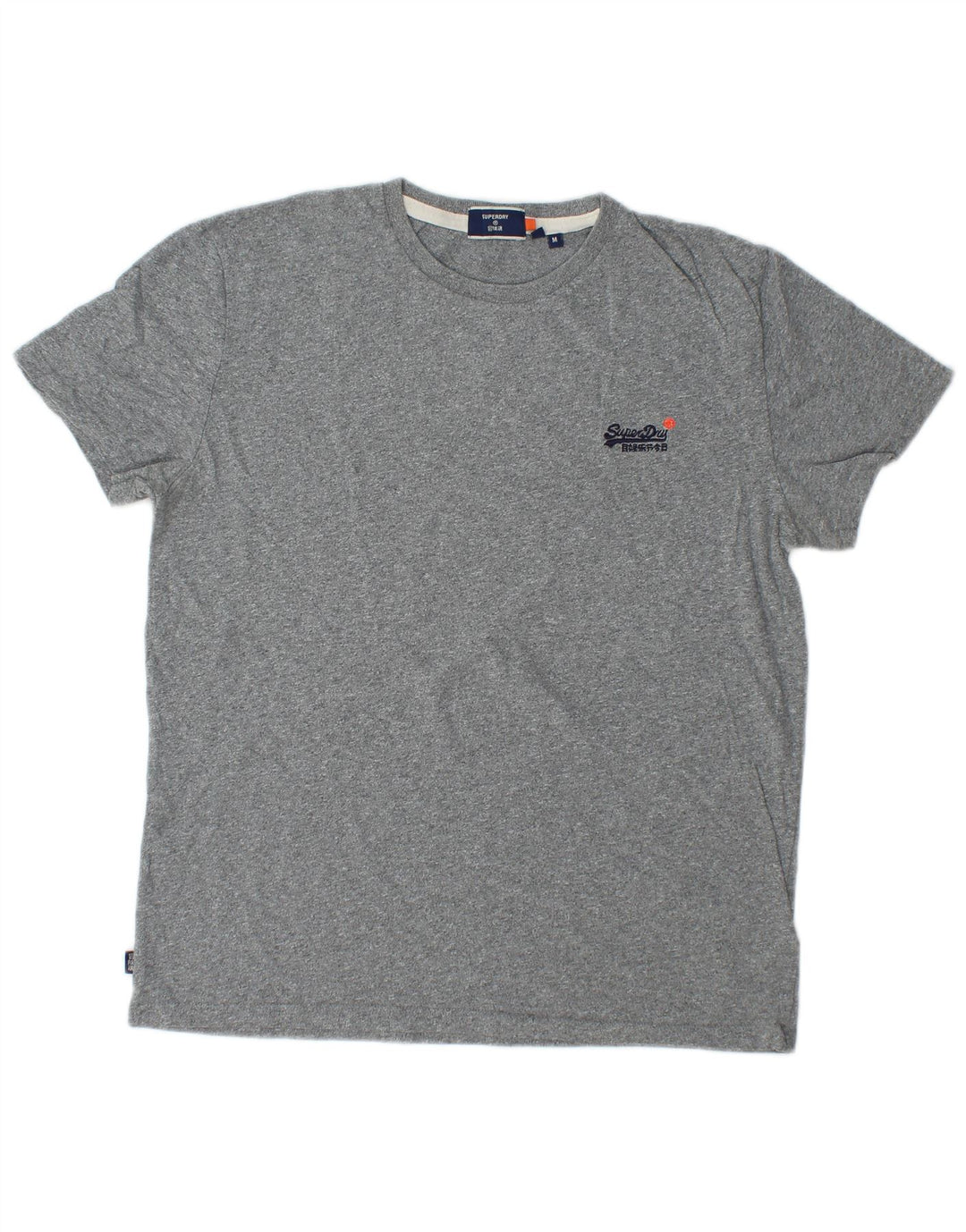 SUPERDRY Женская футболка Top UK 14 Средний Серый Хлопок