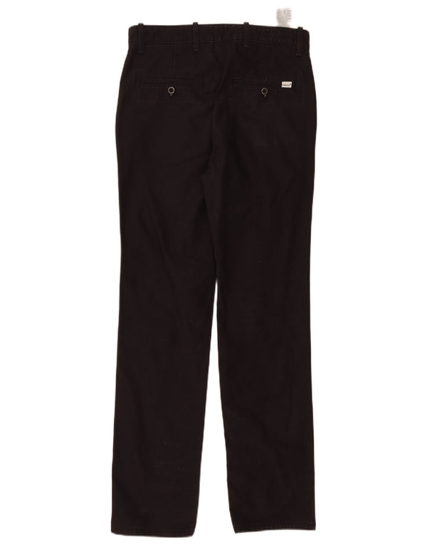 Мужские прямые брюки чинос Levi's W30 L34, черные, хлопковые