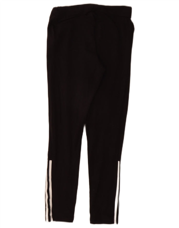 Женские леггинсы Adidas UK 8/10, маленькие, черные, хлопковые