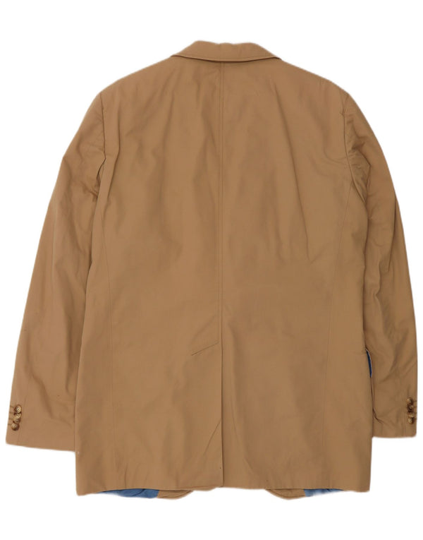 TOMMY HILFIGER Мужской пиджак на 2 пуговицах EU 52 XL Бежевый хлопок