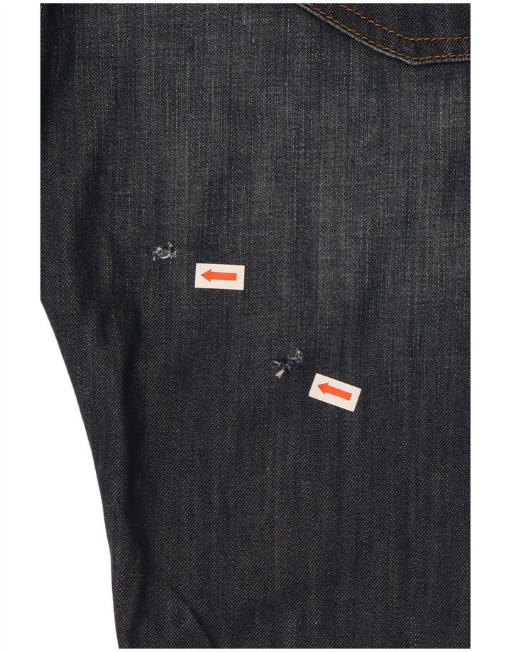 Мужские прямые джинсы Hugo Boss W33 L32, синий хлопок