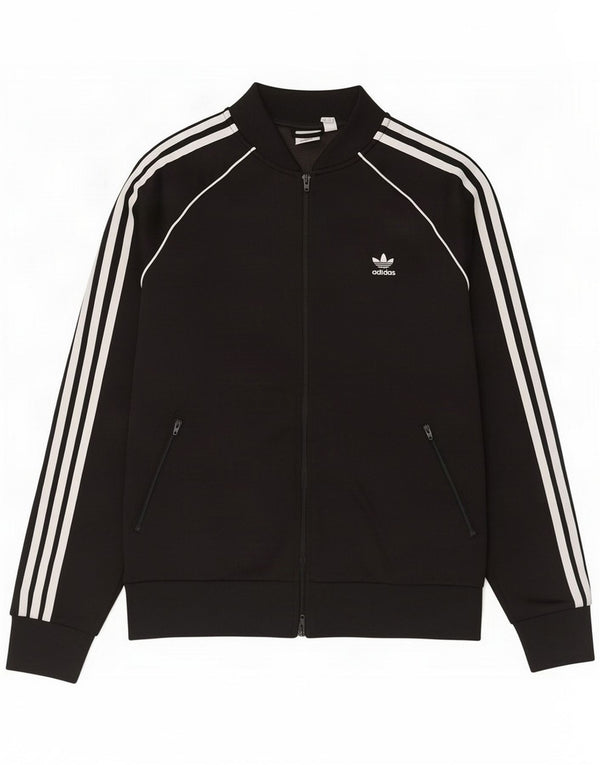 Женская спортивная куртка Adidas UK 18 XL, черный хлопок Sports