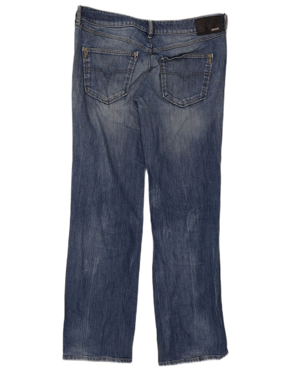 Женские прямые джинсы Diesel Vixy W31 L32, синие, хлопок