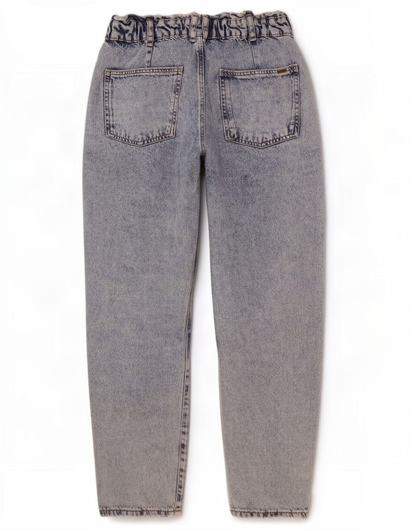 Женские зауженные джинсы с высокой талией Zara EU 34 2XS W24 L25, синий хлопок