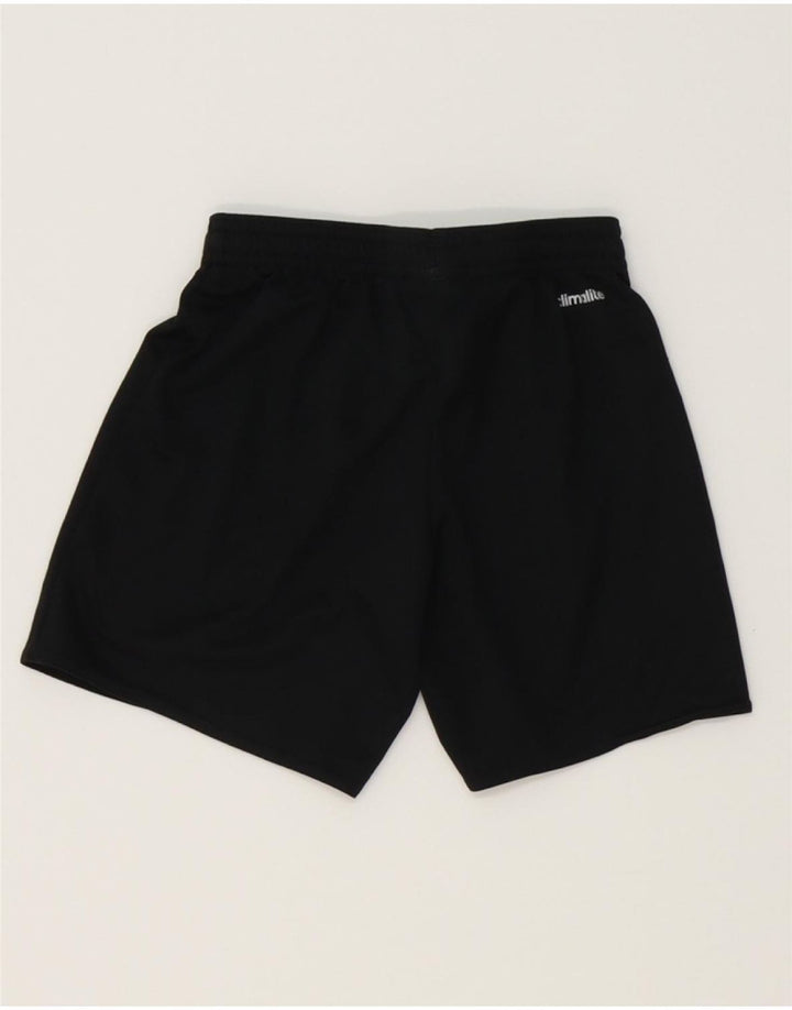 ADIDAS Boys Sport Shorts 7-8 Years  Black Polyester Vintage Adidas and Second-Hand Adidas from Messina Hembry 