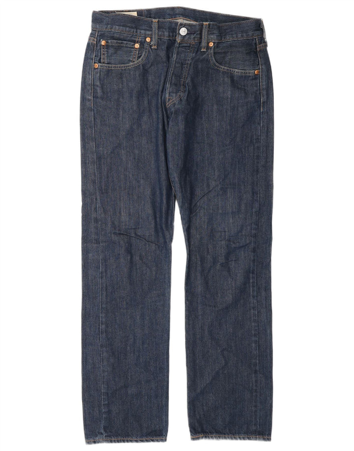 Мужские прямые джинсы Levi's 501 W31 L30 синие, хлопок