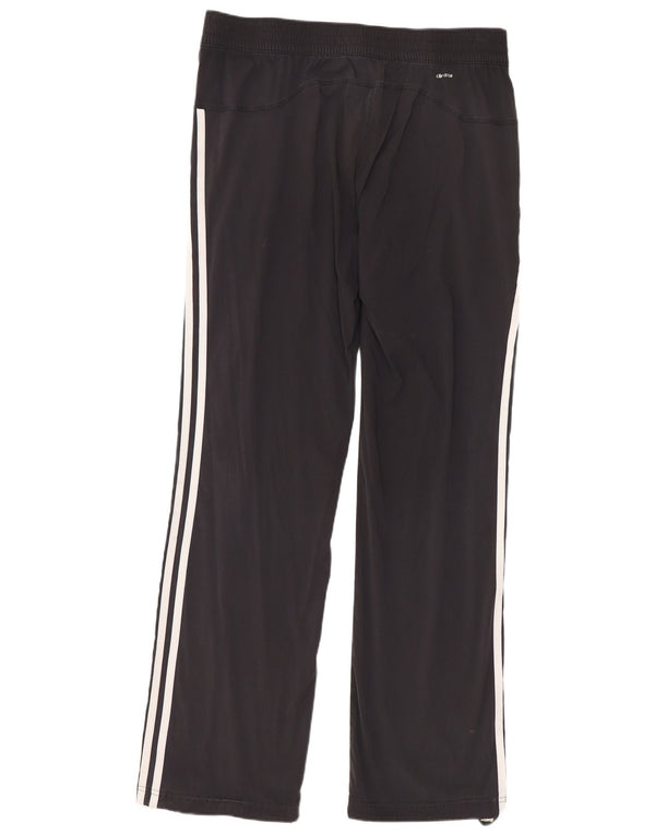 Женские прямые брюки чинос Adidas UK 12 Medium W32 L31 Черный нейлон