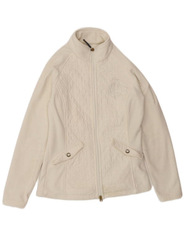 Женская флисовая куртка Musto UK 10, маленькая, белый полиэстер