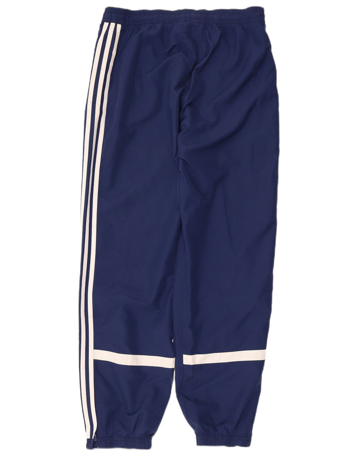 Мужские спортивные брюки Adidas Joggers среднего размера, темно-синие, полиэстер