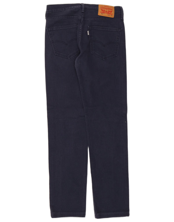 Мужские джинсы Levi's 511 Slim W32 L32 Темно-синие, хлопок