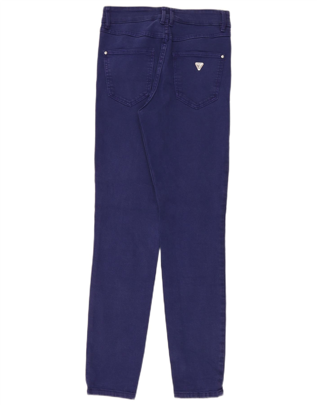 Guess Женские узкие джинсы W27 L28 Синие хлопковые