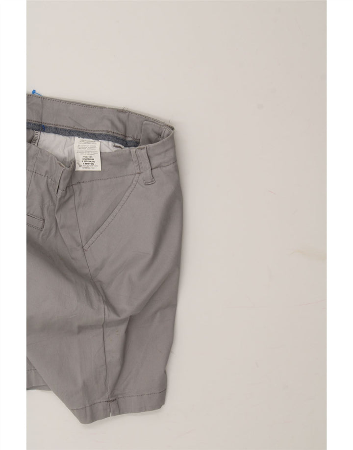 LEE Womens Regular Fit Mid Rise Casual Shorts US 6 Medium W30 Grey Cotton Vintage Lee and Second-Hand Lee from Messina Hembry 