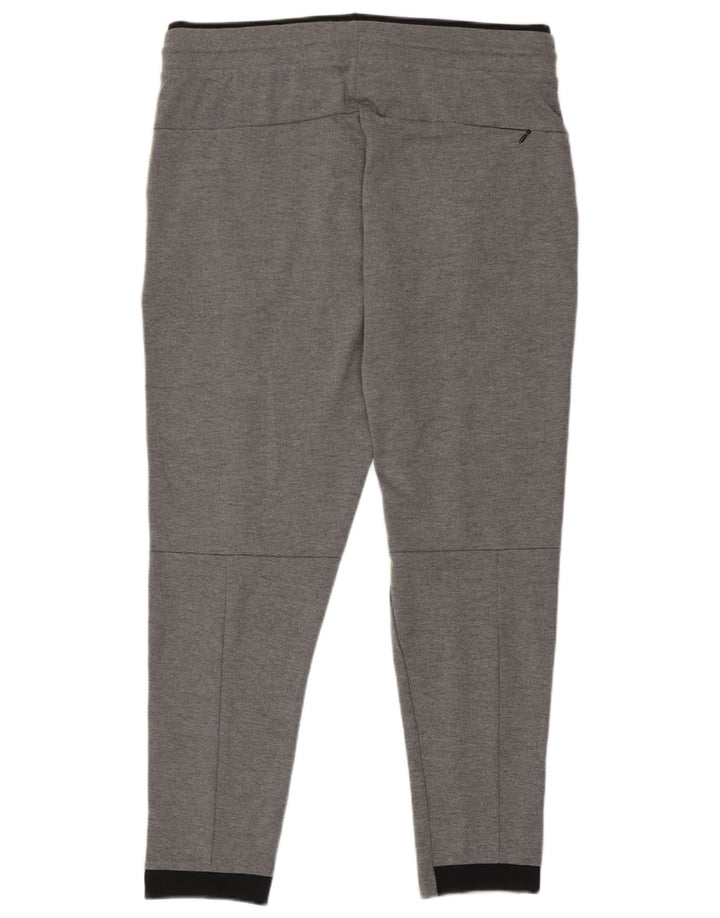 Женские спортивные брюки Zara UK 18 XL, серые, полиэстер с цветными блоками