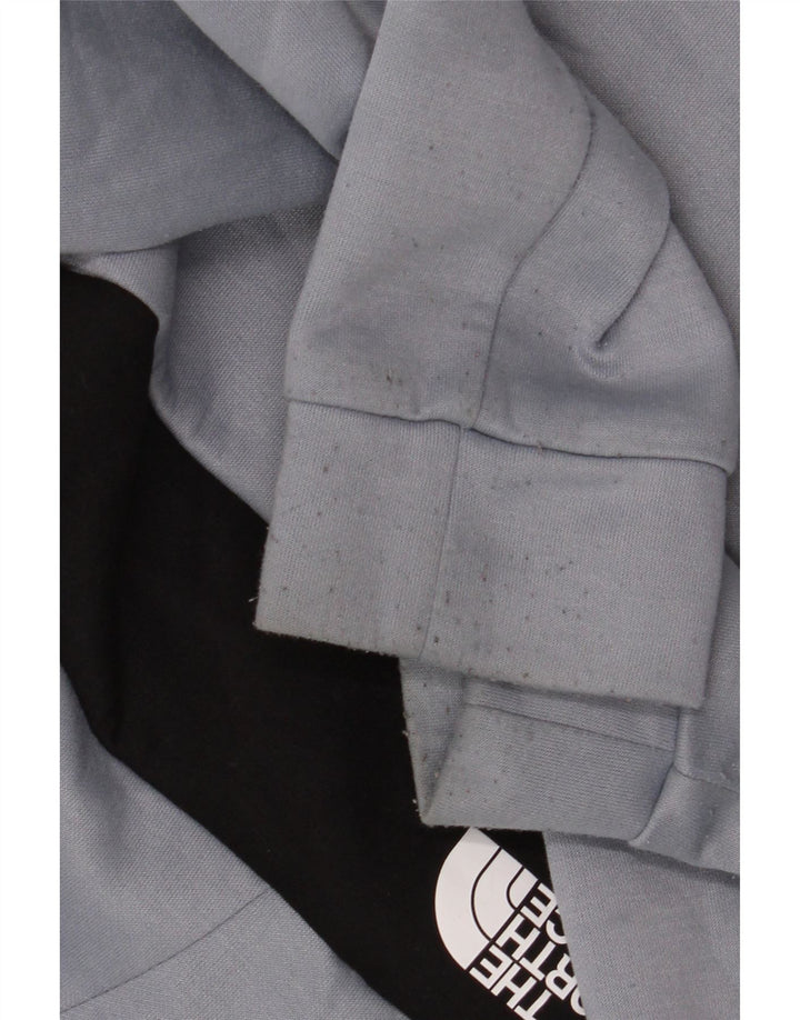 THE NORTH FACE Джемпер с капюшоном и воротником-молнией для мальчиков, 14–15 лет, размер XL, серый