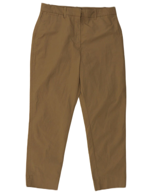 Женские укороченные брюки-чиносы Marks & Spencer UK 12 Medium W30 L25 Хаки