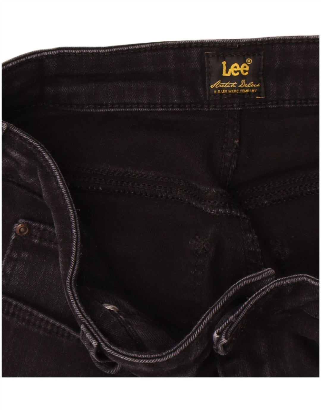 Джинсы Lee женские прямые W30 L29 черные
