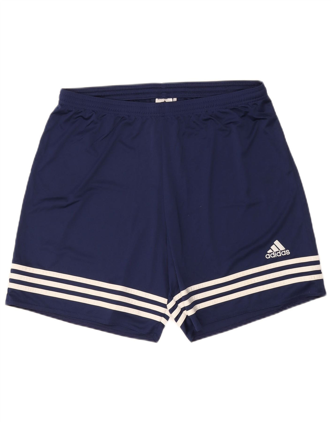 Мужские спортивные шорты Adidas Climalite XL темно-синие из полиэстера
