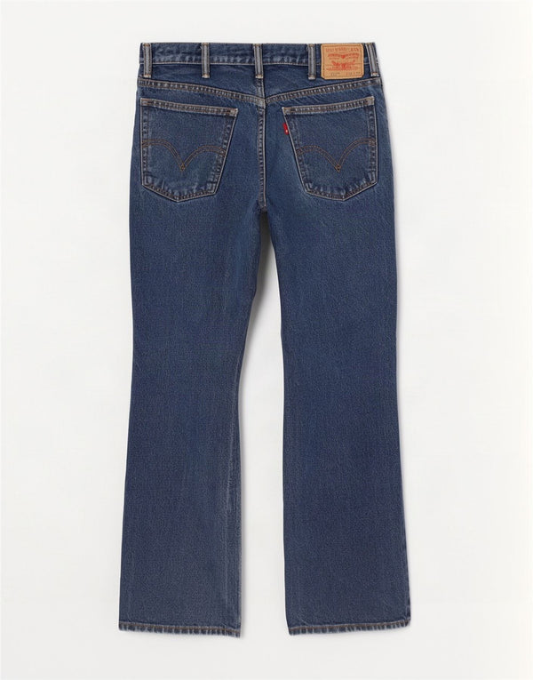 Мужские джинсы Levi's 517 Bootcut W32 L30 синие, хлопок