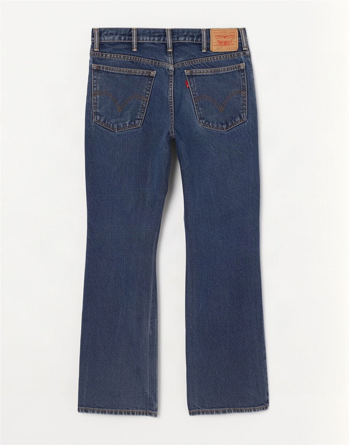 Мужские джинсы Levi's 517 Bootcut W32 L30 синие, хлопок