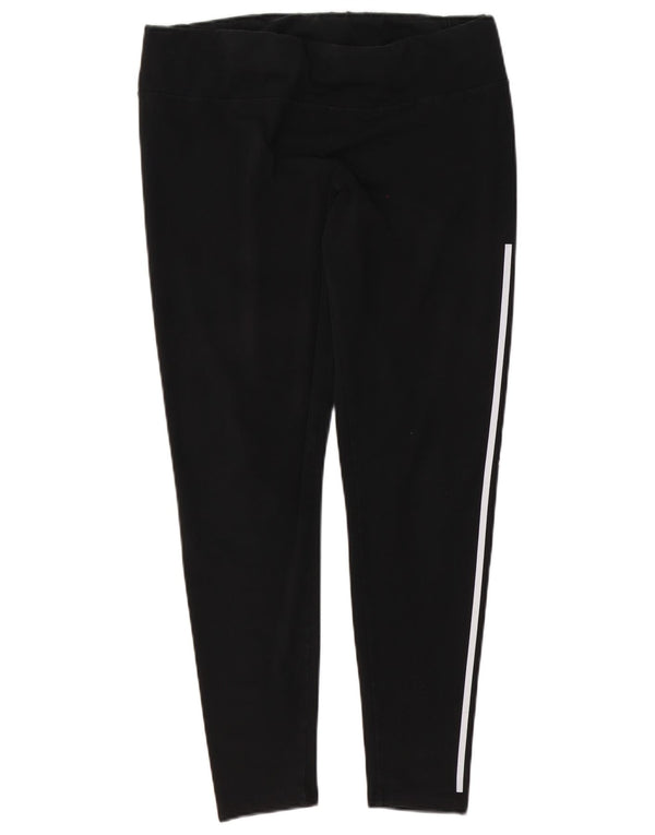 Женские леггинсы Adidas Climalite с рисунком UK 20/22 XL, черный хлопок