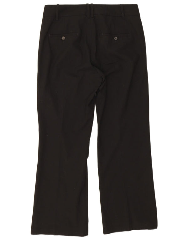 Женские прямые брюки чинос Zara EU 44 XL W34 L27, черные вискозы