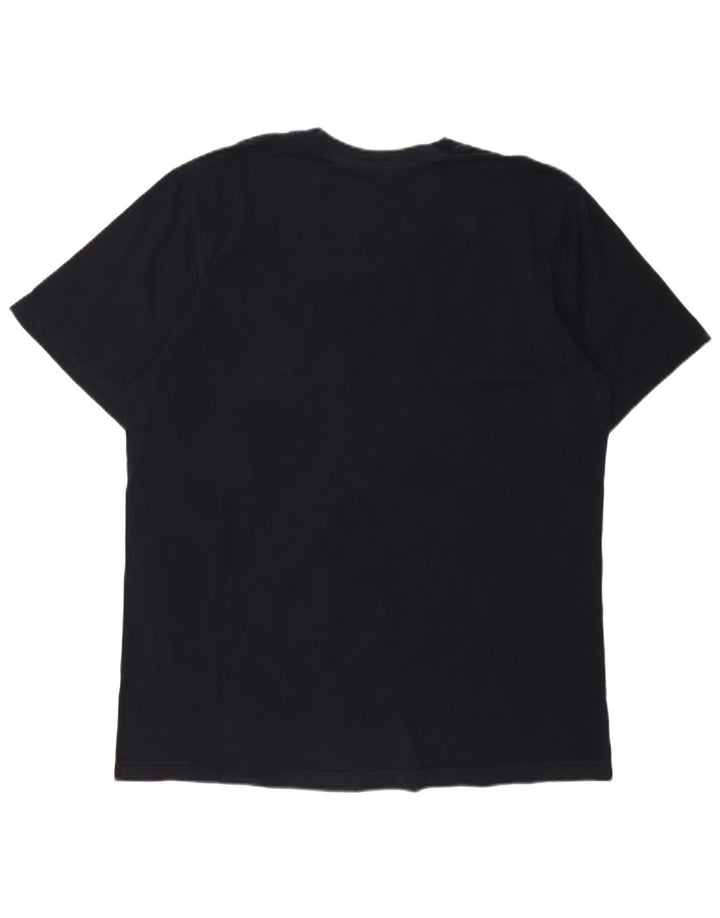 Мужская футболка стандартного кроя NIKE с графическим рисунком, Великобритания, размер 46/48 XL, темно-синий