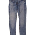 Женские узкие зауженные джинсы Levi's W30 L32, синий хлопок