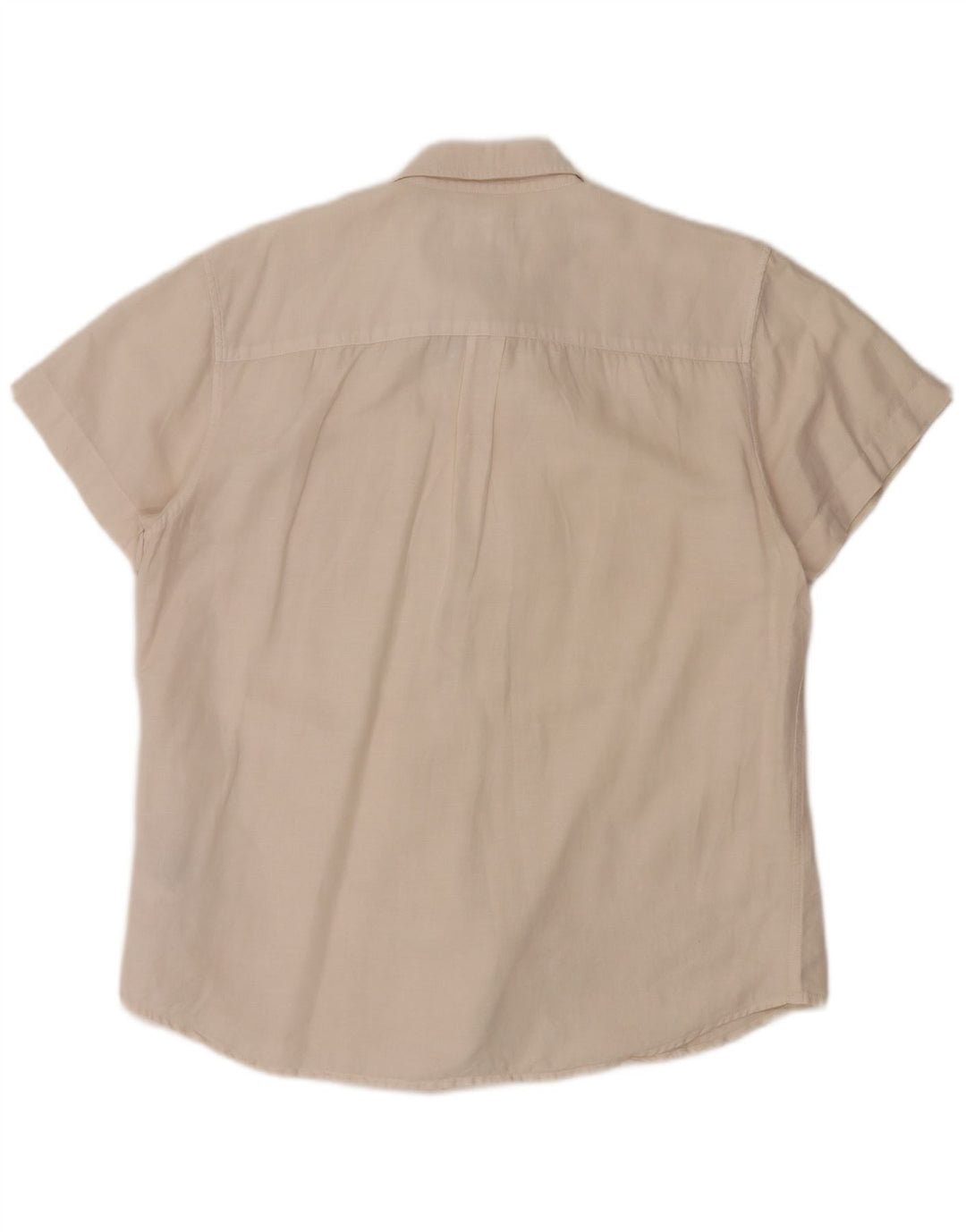 Мужская рубашка стандартного кроя с короткими рукавами Wrangler, большая белая льняная рубашка