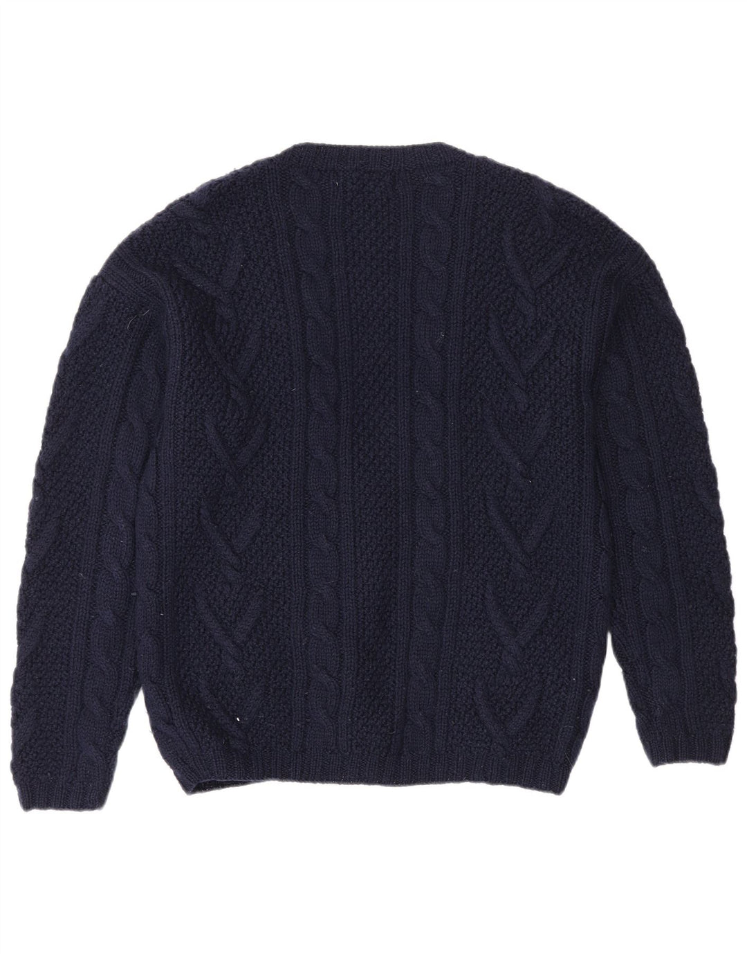 Женский свободный кардиган L.L.Bean UK 10, маленький темно-синий, шерсть