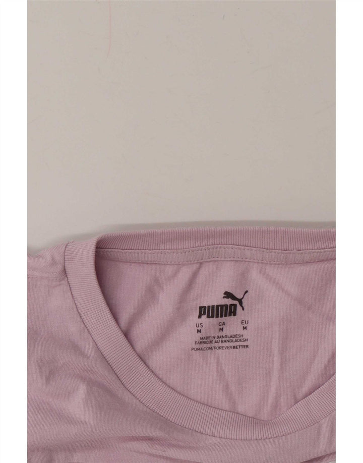 Женская футболка Puma Top UK 12 Medium Pink Colorblock