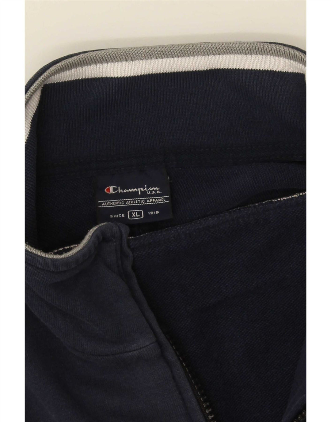 Мужской спортивный костюм Champion Top Jacket XL Темно-синий с цветными блоками
