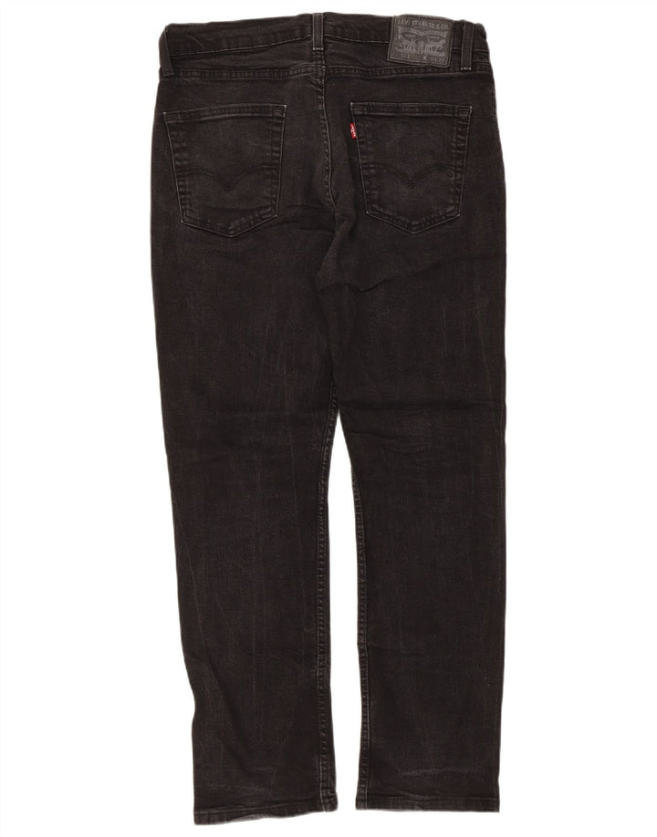 Мужские узкие джинсы Levi's W34 L30, черный хлопок