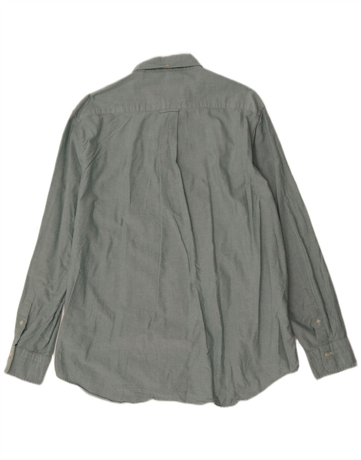 Мужская рубашка стандартного кроя Gant, размер 45/46, 2XL, зеленый хлопок