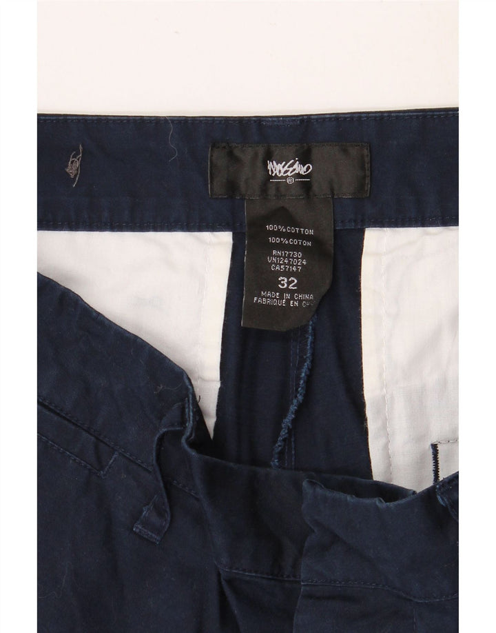 MOSSIMO Мужские шорты-карго W32, средние, темно-синие, хлопок
