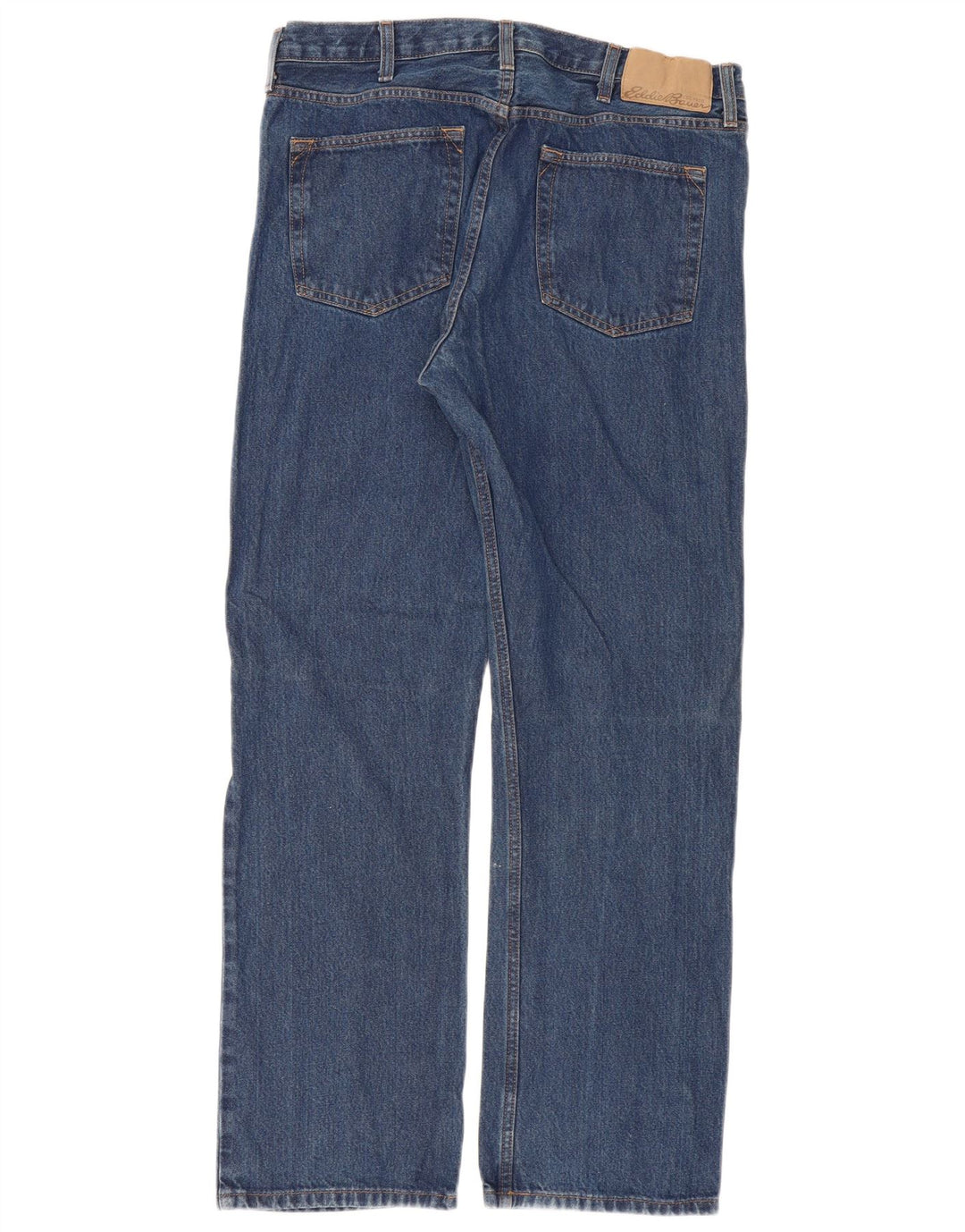 Женские прямые джинсы Eddie Bauer W36 L32, синие, хлопок
