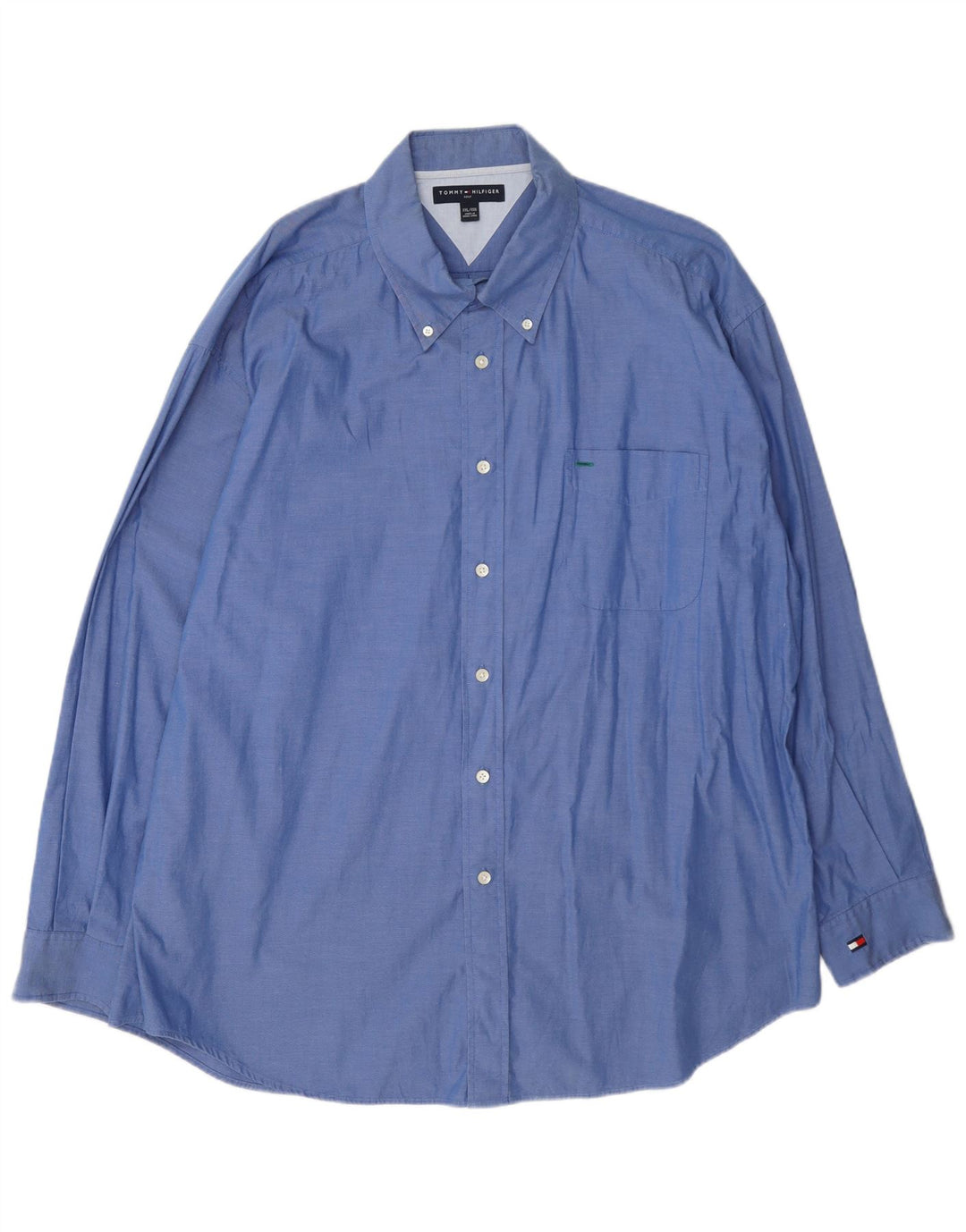 Мужская рубашка Tommy Hilfiger 2XL, синяя, хлопок